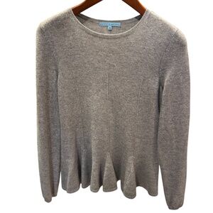 Womens Antonio Melani, Cashmere Sweater.  Color: Gray,  Size: M